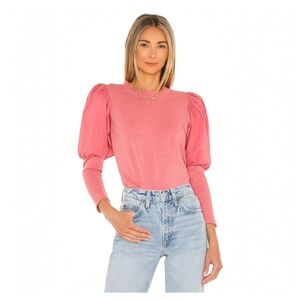 NATION LTD • Daniella Combo Party Tee in Geranium